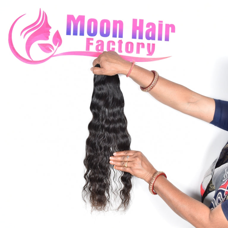 14" Inch 1 Bundle Wavy hair