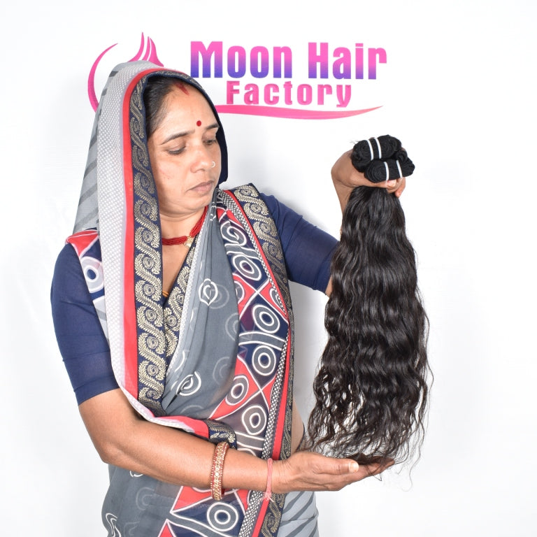 14" Inch 1 Bundle Wavy hair