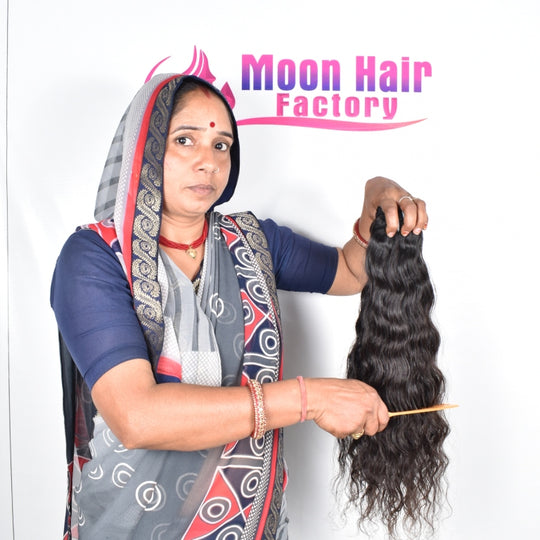 14" Inch 1 Bundle Wavy hair