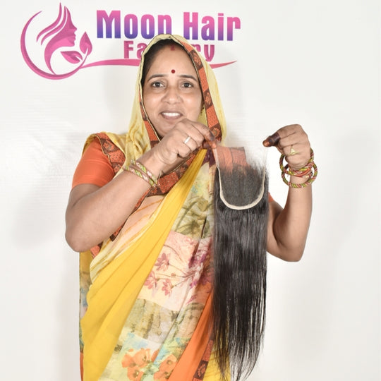 12" Inch 4*4 Swiss HD Closure 1 Piece