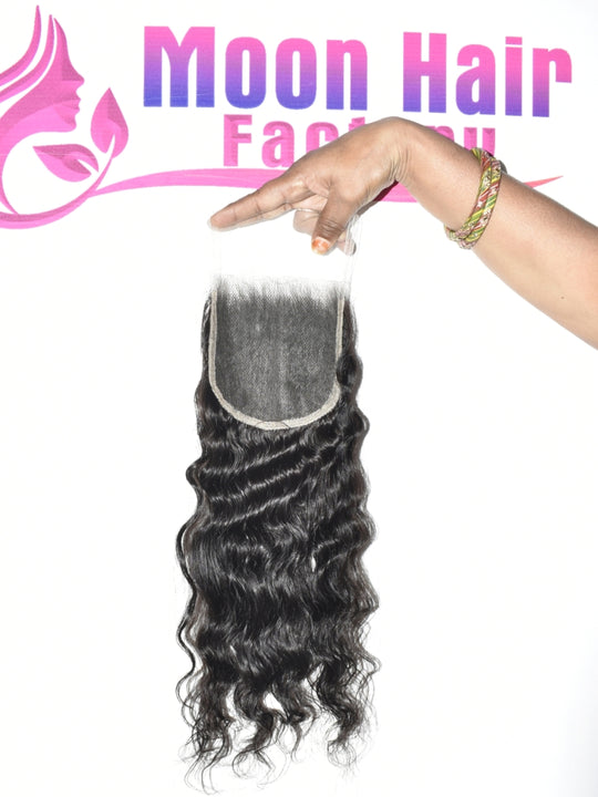 14" Inch 5*5 Swiss HD Closure 1 Piece