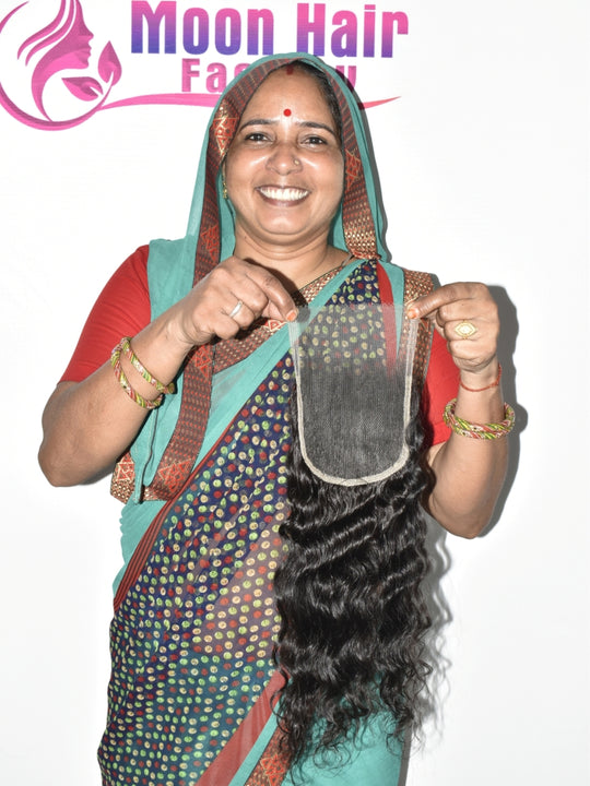 14" Inch 5*5 Swiss HD Closure 1 Piece