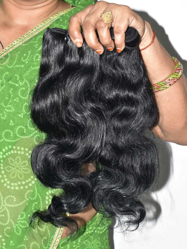Dye Black 12" Inch 1 Bundle Bodywave hair