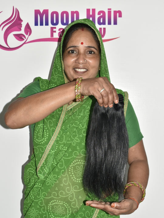 Dye Black 10" Inch 1 Bundle Straight hair