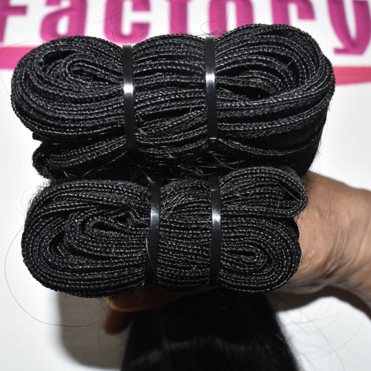 Dye Black 10" Inch 1 Bundle Straight hair