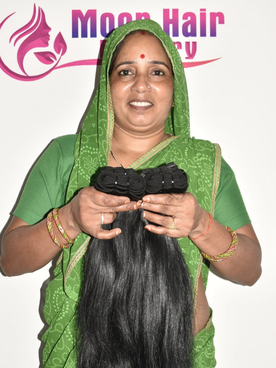 Dye Black 10" Inch 1 Bundle Straight hair