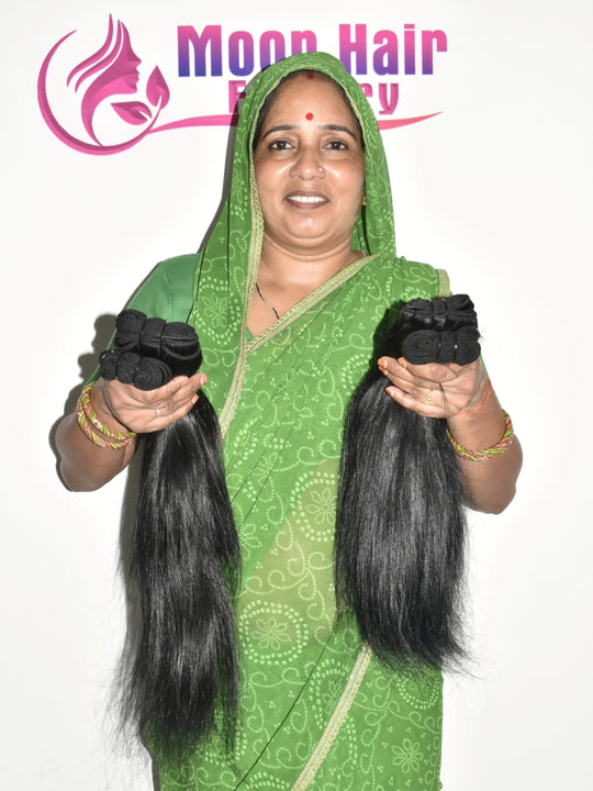 Dye Black 10" Inch 1 Bundle Straight hair