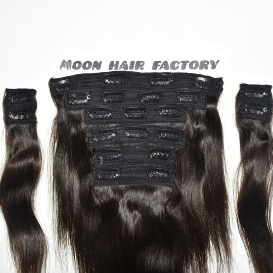 Clip in extension 16" Inch 1 piece set