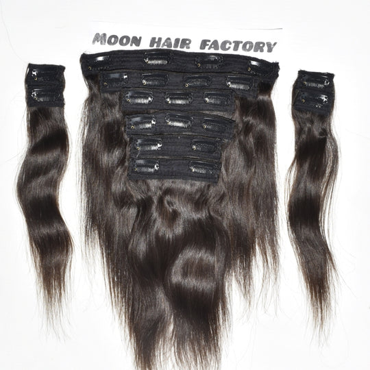 Clip in extension 16" Inch 1 piece set