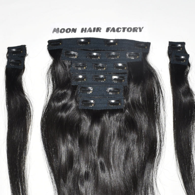 Clip in extension 16" Inch 1 piece set