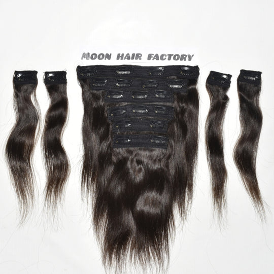 Clip in extension 16" Inch 1 piece set