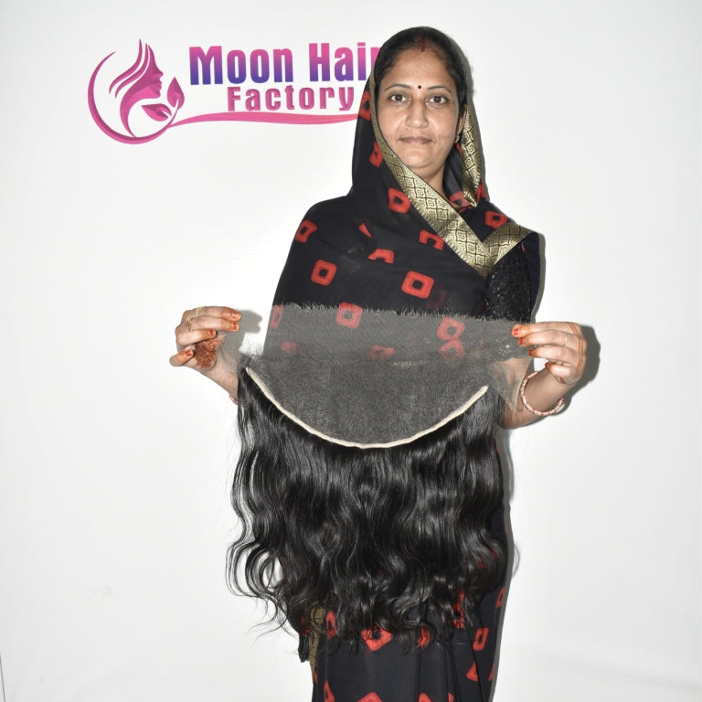 12" Inch 13*6 Swiss HD Frontal 1 Piece