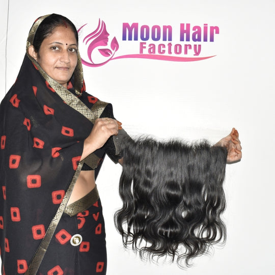 12" Inch 13*6 Swiss HD Frontal 1 Piece