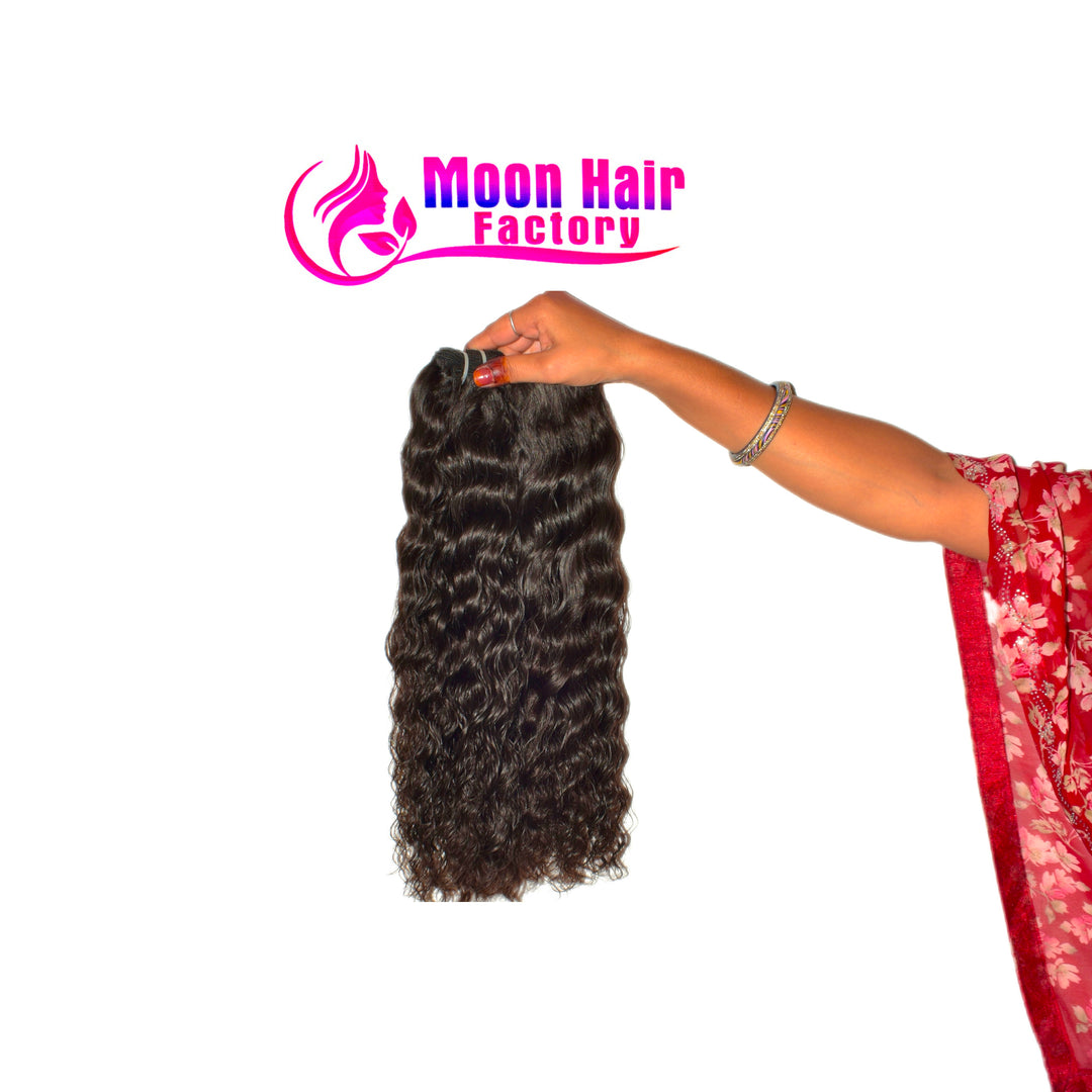 Blunt cut 14" Inch 1 Bundle Curly hair