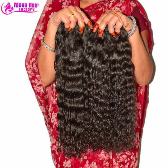 Blunt cut 14" Inch 1 Bundle Curly hair