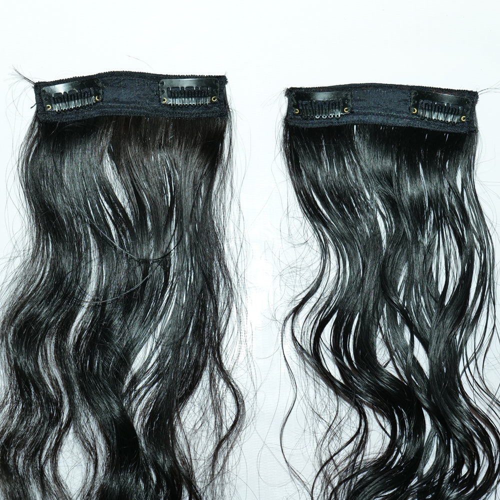 Classic 2 Set Clip Volumizer - Curly