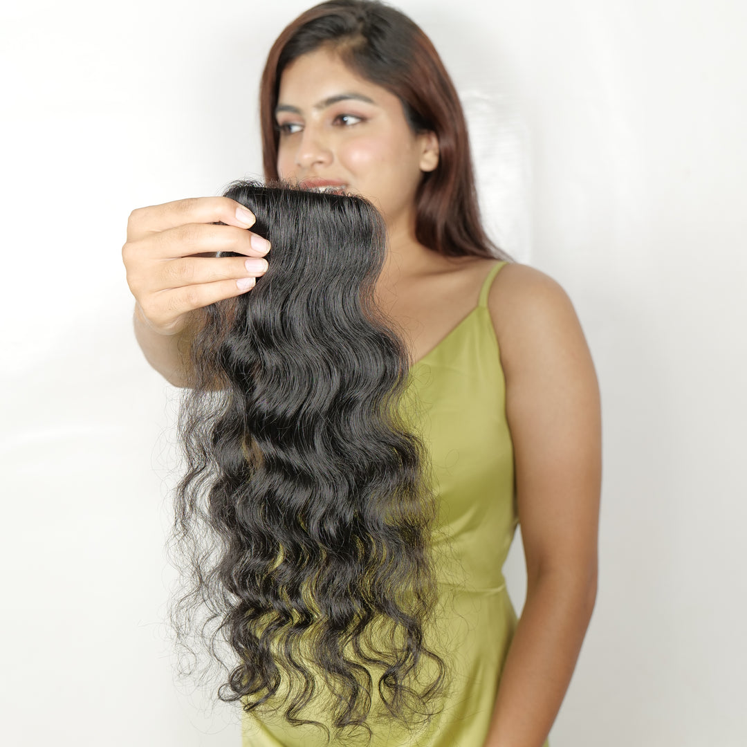 Invisible Cover-Up | 2" Hair Patch Wavy